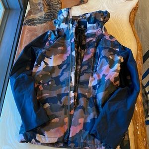 Volcom Womens size small Faded Army Vault snow jacket